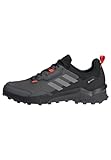 adidas Herren Terrex AX4 Gore-TEX Hiking Shoes Wanderschuhe, Grey Six/Grey Four/Solar Red, 46 EU