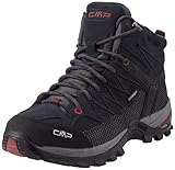 CMP - Rigel Mid Trekking Shoes Wp, Asphalt-Syrah, 45