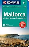KOMPASS Wanderführer 5911 Mallorca: Wanderführer mit Extra-Tourenkarte 1:100.000, 75 Touren, GPX-Daten zum Download.