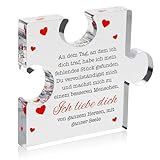 Geschenke für valentinstag - Liebes Geschenk für sie und ihn - Partner und Pärchen Geschenke für Frauen und Männer als Hochzeitstag, Jahrestag Geschenk für Sie Ihn Romantisches geschenk für Frau Mann