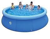 Avenli Familienpool 366 x 91 cm - Aufstellpool Ohne Pumpe, Blau, Rund - Schwimmbecken für Familien & Kinder