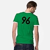 World of Football Ringer T-Shirt Back 96 grün - L