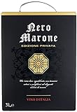 Nero Marone - Rotwein Edizione Privata - Herkunft : Italien - BIB Bag in Box (1 x 3 l)