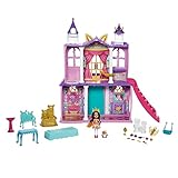Enchantimals HCG59 - Royals Ballzauber Schloss (ca. 66 cm groß), 19 Teile, mit Felicity Fox & Flick Tierfigur, ab 4 Jahren