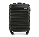 WITTCHEN Koffer – Handgepäck | hartschalen, Material: ABS | hochwertiger und Stabiler | Schwarz | 34 L | 54x20x38 cm