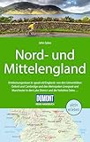 DUMONT Reise-Handbuch Reiseführer Nord-und Mittelengland: mit Extra-Reisekarte