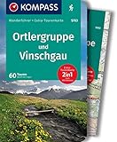 KOMPASS Wanderführer Ortlergruppe und Vinschgau, 60 Touren mit Extra-Tourenkarte: GPS-Daten zum Download