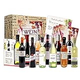 Weinbox Weltreise als Präsent (12 x 0,25l) für Weinliebhaber I Geschenkbox für Männer Frauen als Präsent für Weihnachten zum Geburtstag Aufmerksamkeit