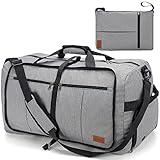 Upeelife Reisetasche, 125L Reisetasche Groß Faltbar, Leichte Sporttasche Weekender Wasserdicht Reisetaschen mit Schuhfach für Damen Herren Gym Duffle Bag