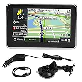 Navigationsgeräte für Auto, GPS-Navigation, universeller 5 Zoll Touchscreen Auto Navigator GPS Navigation DDR256M 8G MP3 FM Europa Karte Q5 1